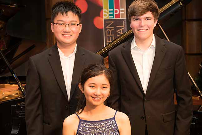 Southeastern Piano Festival Winners